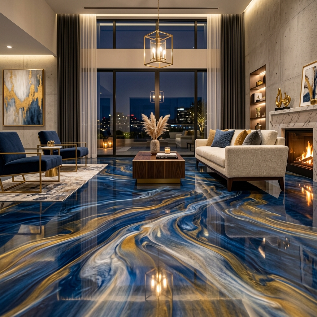 Metallic Epoxy Flooring