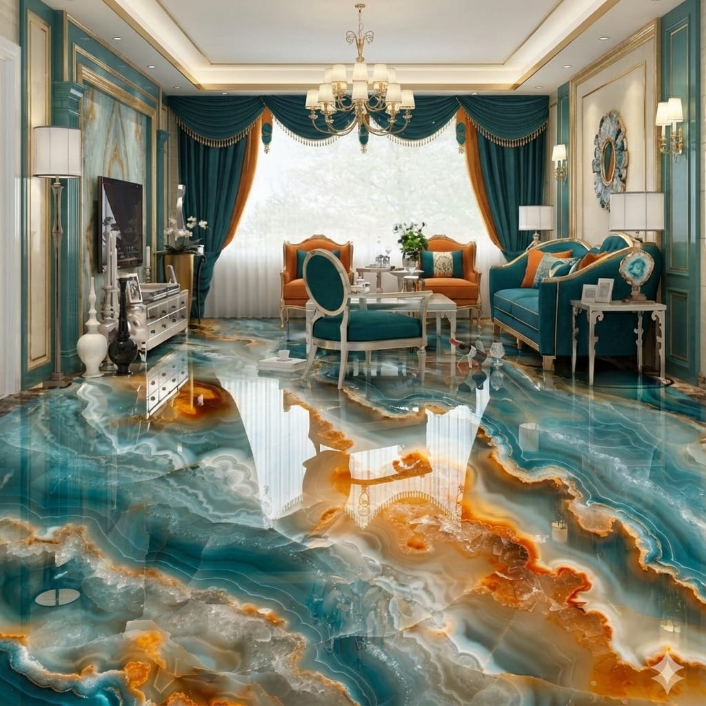 Emerald Onyx Glaze Metallic Epoxy
